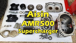 Aisin AMR500 Supercharger Disassembly broken bearings aisin amr500 supercharger [upl. by Tezil]