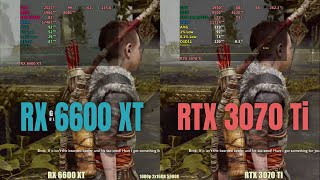 rtx 3070ti vs rx 6600 xt 2024 gaming [upl. by Leahcar]