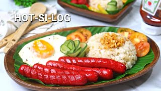 HotSiLog or Hotdog Sinangag at Itlog Pinoy Breakfast Worst Dish nga ba Try mo kaya [upl. by Dagnah]