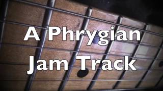 ♫ A Minor Phrygian Mode Groove Backing Track ♫ [upl. by Fairman]