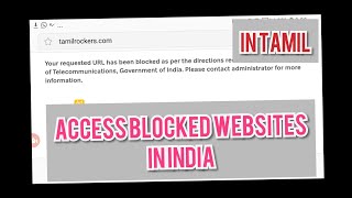 Tamil how to access blocked website tamilrasigan tamilrockerscom watch Tamil movie download online [upl. by Kolnos]