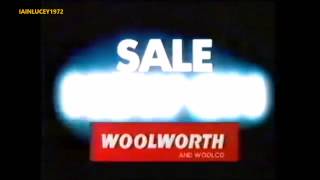 WOOLWORTHS TV ADVERT 1985 WOOLWORTHS SALE THAMES TELEVISION LONDON 1985 [upl. by Ferino624]