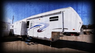 Used 2004 Forest River RV Sandpiper 30 RLSS Stock  T4752 [upl. by Nya888]