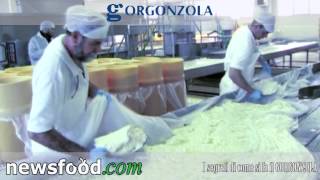 Come si produce il Gorgonzola Franco Vergnano latte caglio e sale  tutto qui [upl. by Cinamod]