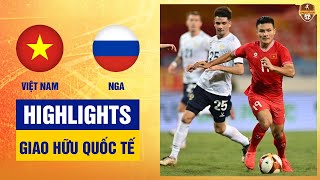 Highlights Việt Nam  Nga  Đẳng cấp chênh lệch bỏ lỡ đáng tiếc ngày đáng quên của Văn Lâm [upl. by Vyky]