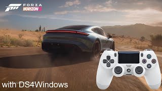 How to play Forza Horizon 5 with PS4 controller  DS4Windows [upl. by Gonick189]