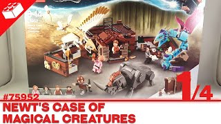 CONSTRUCTION LEGO Fantastic Beasts  Newts Case of Magical Creatures 14 FR [upl. by Farrell]