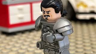 A short lego stop motion ironman vs whiplash [upl. by Ailaroc]