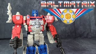 Titans Return Leader Power Master Optimus Prime [upl. by Aihsital]