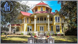 Is This the Strangest House in America LaphamPatterson House [upl. by Anaihk]