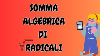 Somma algebrica di radicalitroppo facile [upl. by Micky]