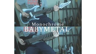 BABYMETAL  Monochrome Cover WTabs [upl. by Neelcaj171]