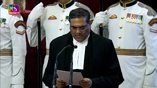 SwearinginCeremony of the 51st Chief Justice of India Sanjiv Khanna at Rashtrapati Bhavan [upl. by Ellehsad]