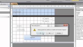 Tutorial crear login usuarios contraseña en Access 2007  2010  Español [upl. by Idoj]