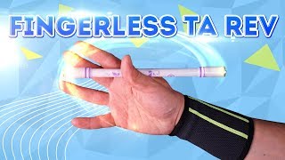 FingerLess ThumbAround Reverse  FL TA Reverse  Pen Spinning trick tutorial [upl. by Jegar]