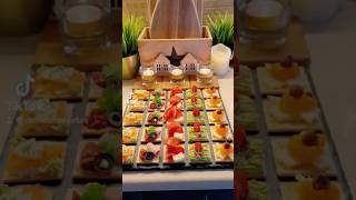 5 Canapés Creativos para Impresionar a tus Invitados  Recetas DarixLAB shorts [upl. by Gertie580]