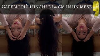 CAPELLI LUNGHI 4 cm in un mese con linversion method [upl. by Suhsoj256]