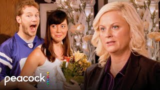 Parks and Recreation  April and Andy’s Surprise Home Wedding Shocks Leslie [upl. by Novi]