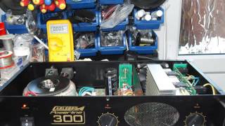 Carlsbro Powerline 300 Amplifier Repair [upl. by Ytinav995]