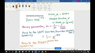 Exponential Distribution Examples [upl. by Trueman]