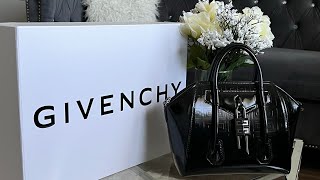 Givenchy Mini Antigona Bag Unboxing [upl. by Hewie]