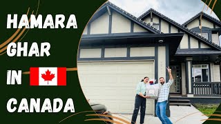 Our First House🏡 in Calgary Canada  Empty House Tour  First Time Home Buyer  2 States in Canada [upl. by Eeryt807]