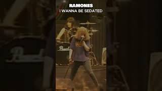 Ramones  I Wanna Be Sedated Live 1996 ramones [upl. by Dulsea]