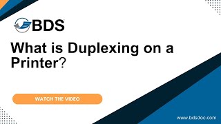 What is Duplexing on a Printer [upl. by Aratak]