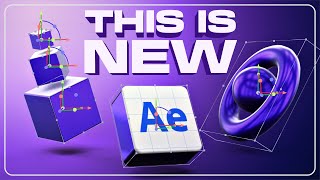 MAJOR updates for 3D in After Effects [upl. by Aliab]