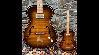 1960s Trutone  Kay Archtop Guitar [upl. by Aihtyc981]