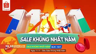 🔥 1111 SHOPEE LIVE THỜI TRANG MỸ PHẨM  SALE KHỦNG NHẤT NĂM CƠ HỘI TRÚNG 111 ĐIỆN THOẠI 🔥 [upl. by Rahab208]