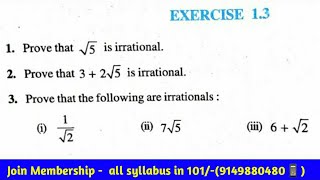 Cbse Class 10 maths exercise 13 ncert solution  Real Numbers  chapter 1 [upl. by Barnebas]