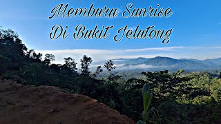 Hiking Di Bukit Jelutongsunrise hiking travel natureterengganu [upl. by Vogeley]