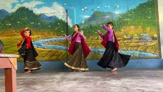 Ghintang Ghintang Dance Performance By class 4 2081 Pokhara academy [upl. by Airretnahs]