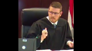 Corrupt Judge Jeffrey Moreland NC CHOKES on the Bench when challenged with the ADA [upl. by Mieka]