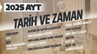 1 AYT Tarih  Tarih ve Zaman  Ramazan YETGİN  2025 [upl. by Candless]