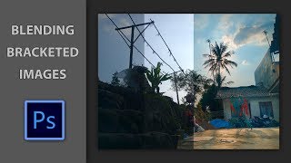 EXPOSURE BRACKETING DENGAN KAMERA ANDROID  PHOTOSHOP TUTORIAL [upl. by Minerva300]