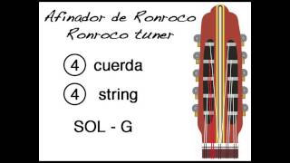 Afinador de Ronroco  Ronroco Tuner [upl. by Honorine565]