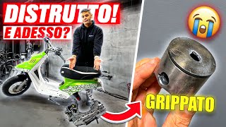 LA GRIPPATA PIÙ BRUTTA DI SEMPRE 😕 La FINE del BOOSTER MALOSSI 70cc🔥 EP1 [upl. by Nelleoj]