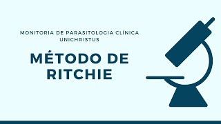 MÉTODO DE RITCHIE  EXAME PARASITOLÓGICO DE FEZES [upl. by Lyrem]