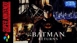 Longplay SNES  Batman Returns 4K 60FPS [upl. by Adnalu427]