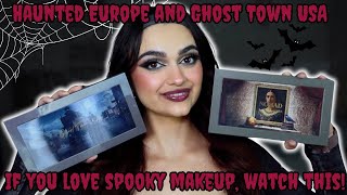 Nomad Cosmetics Haunted Europe and Ghost Town USA Palette Reviews [upl. by Elyrehc335]