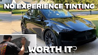 How to Install PreCut Tint on New Tesla Model Y  GeoShield PreCut TintZoom Kit [upl. by Nikki581]