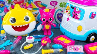 90 Minutes Pinkfong Ambulance Play Set Satisfying ASMR  Doctor Toys Unboxing 💞 Lana Unboxing Toys [upl. by Mayor]