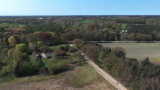 Landgoed de heemheuvel en omgeving Halle Zelhem drone vogelvlucht Tennisbaan zwembad Obbinkmark [upl. by Koblick146]