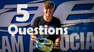 5 questions to Davide Ongaro  Nitro Buggy World Championship 2022 in Redovan  Spain [upl. by Drucill]