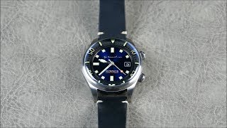 On the Wrist from off the Cuff Spinnaker – Bradner Blue Alpinist Meets Compressor Diver [upl. by Loutitia]