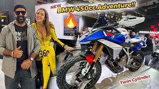 BMW ki new 450cc bike F 450 GS in AMAZING Coming to INDIA [upl. by Aigil]