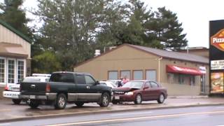 RCMP arriving Accident Champlain St Dieppe [upl. by Sucul786]