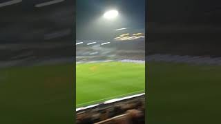 Huddersfield Town fans get excited when their player trips over [upl. by Backler]